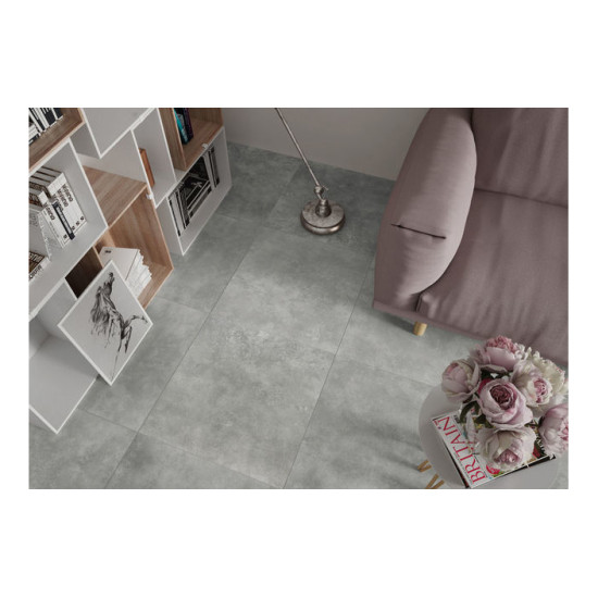 Плитка керамогранітна Apenino Gris RECT 597x597x8,5 Cerrad