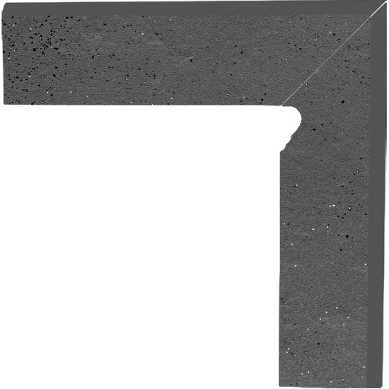 Цоколь правий Semir Grafit 2х-елементний 81x300x11 Paradyz