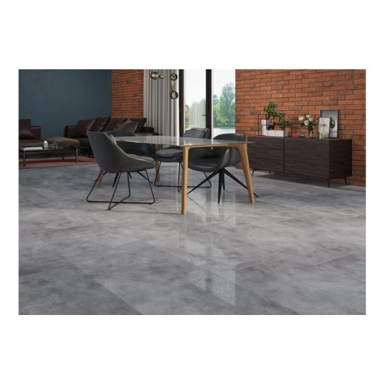 Плитка керамогранітна Batista Steel LAP 597x1197x10 Cerrad