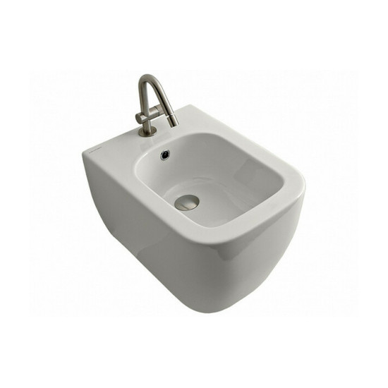 Біде підвісне Teorema 2.0 (512741) White mat, SCARABEO