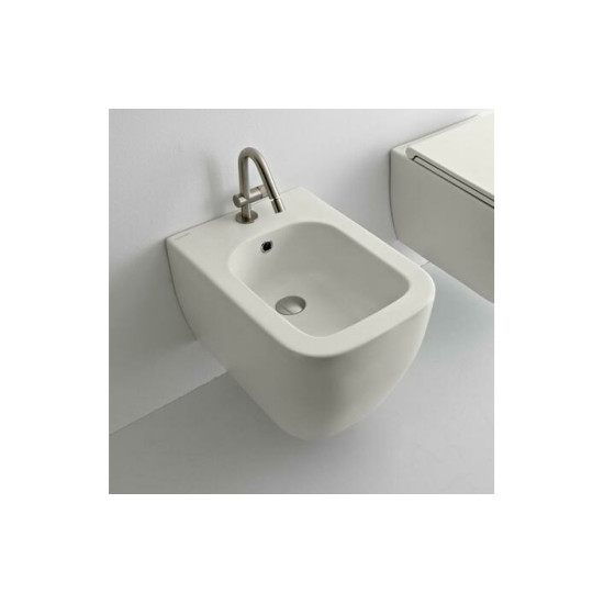 Біде підвісне Teorema 2.0 (512741) White mat, SCARABEO