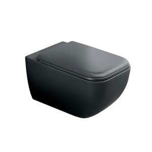 Унітаз підвісний Shui Comfort Basalto з кришкою soft close SHCOVSKCPVSHCOTFBA CIELO