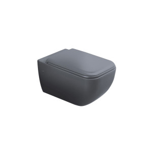 Унітаз підвісний Shui Comfort Cemento з кришкою soft close SHCOVSKCPVSHCOTFCM CIELO