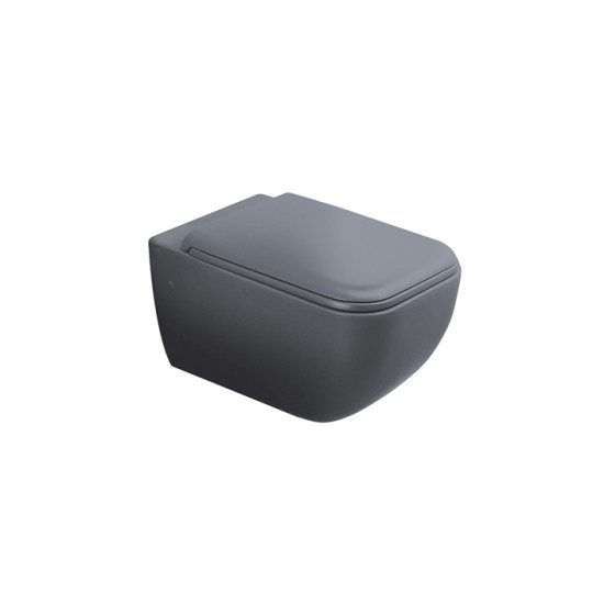 Унітаз підвісний Shui Comfort Cemento з кришкою soft close SHCOVSKCPVSHCOTFCM CIELO