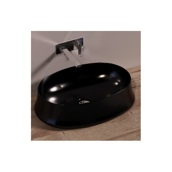 Умивальник SH 04 Sharp (SH04 nero mat) Blak matt, SIMAS