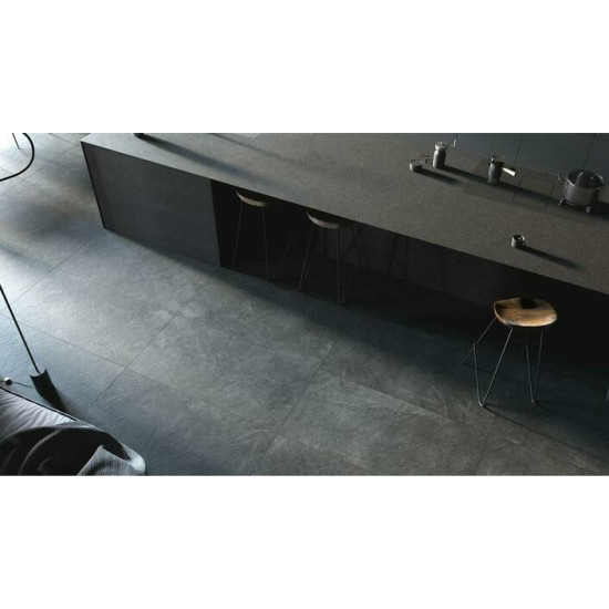 Плитка керамогранітна Pizarra Antracite RECT 600x1200x10 Stargres