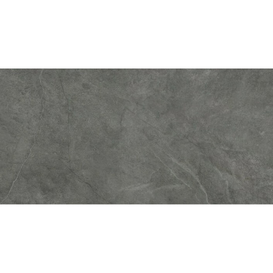 Плитка керамогранітна Pizarra Dark Grey RECT 600x1200x10 Stargres