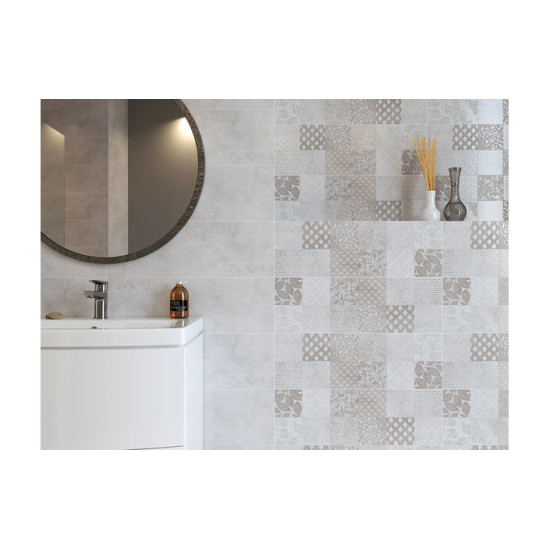 Плитка стінова Snowdrops Patchwork 200×600x8,5 Cersanit