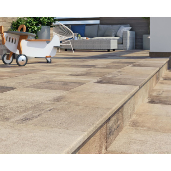 Сходинка пряма Scandiano Ochra 30x60 код 1114 Ceramika Paradyz