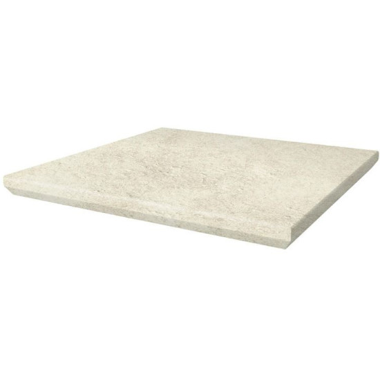 Сходинка з капіносом кутова Scandiano Beige 33x33 код 6966 Ceramika Paradyz