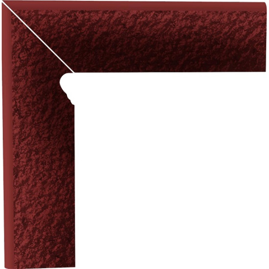 Цоколь Cloud Rosa Лівий 2 ел STR 8,1x30 код 7469 Ceramika Paradyz