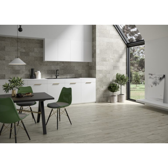 Плитка підлогова Listria Bianco 17,5x80x0,8 код 8921 Cerrad