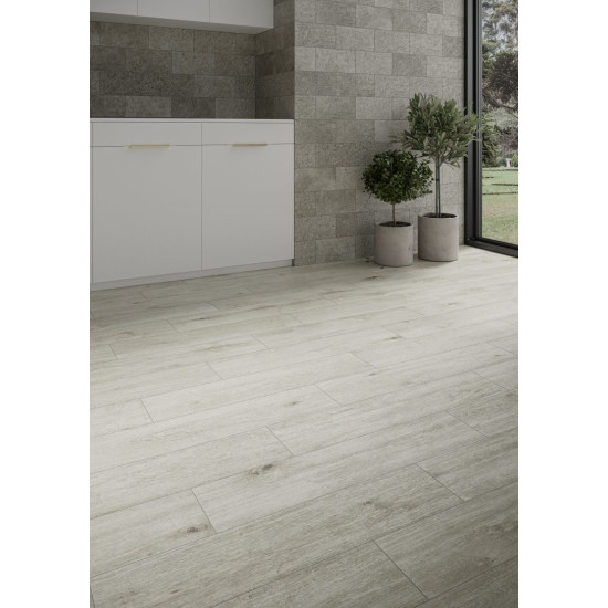 Плитка підлогова Listria Bianco 17,5x80x0,8 код 8921 Cerrad