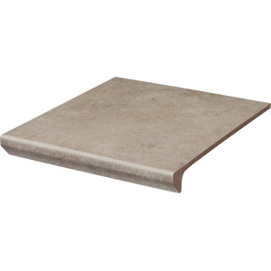 Сходинка з капіносом пряма Viano Beige 30x33 код 1176 Ceramika Paradyz