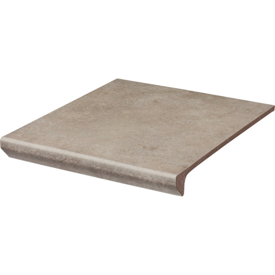 Сходинка з капіносом пряма Viano Beige 30x33 код 1176 Ceramika Paradyz