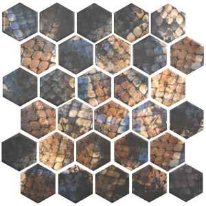 Мозаїка HP 6026 MATT Hexagon 295x295x9 Котто Кераміка