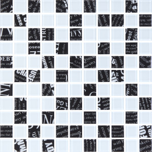 Мозаїка GMP 0425048 С2 Print 45-White 04 300×300x4 Котто Кераміка