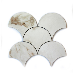 Мозаїка Scales CM 3109 SC Calacatta Gold 136x147x10 Котто Кераміка