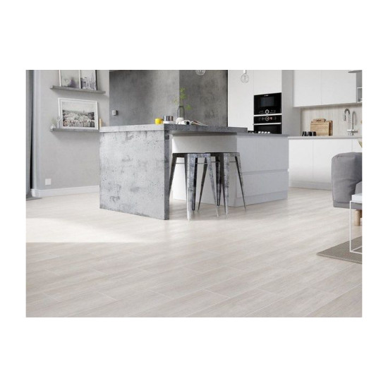 Плитка керамогранітна Finwood White 185x598x8 Cersanit