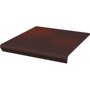 Сходинка з капіносом пряма Cloud Brown STR 30x33 код 7755 Ceramika Paradyz