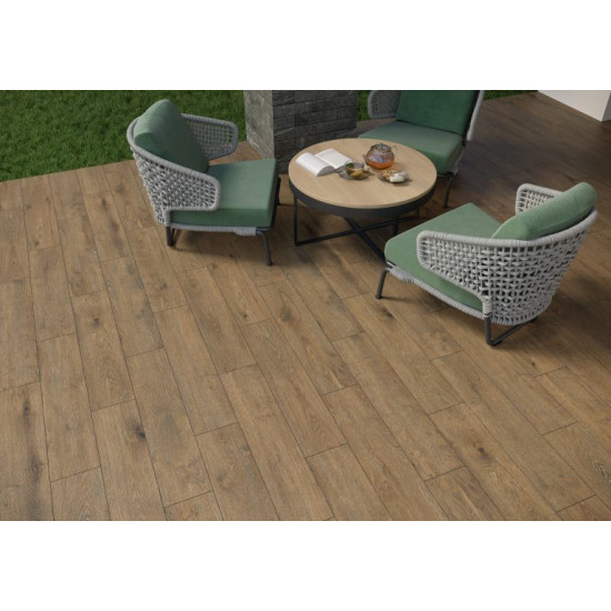 Плитка підлогова Listria Marrone 17,5x80x0,8 код 8884 Cerrad