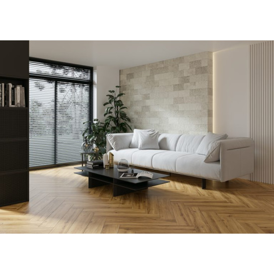 Камінь фасадний Saltstone Bianco 14,8x30x0,9 код 9348 Cerrad