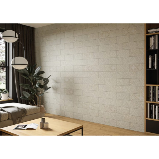 Камінь фасадний Torstone Bianco Decor 14,8x30x0,9 код 9249 Cerrad