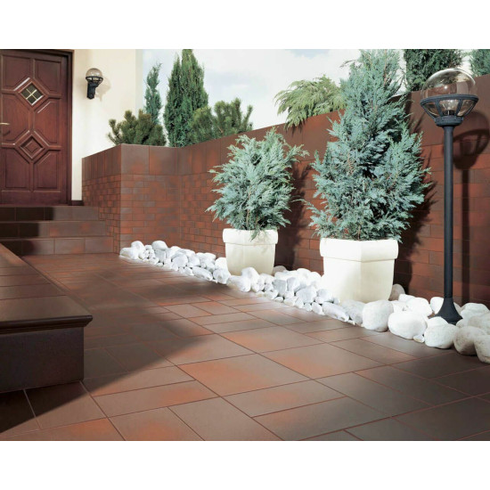 Сходинка з капіносом кутова 6231 Cloud Brown STR 330x330x11 Paradyz