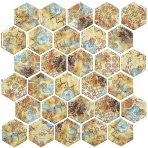 Мозаїка HP 6021 Hexagon 295x295x9 Котто Кераміка