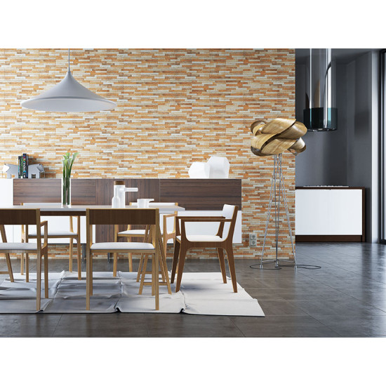 Камінь фасадний Kallio Amber 15x45x0,9 код 3775 Cerrad
