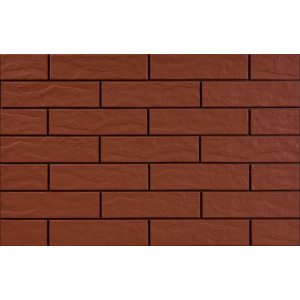 Плитка фасадна Rot Rustiko 6,5x24,5x0,65 код 9522 Cerrad