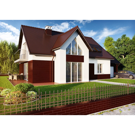 Підвіконник Wisnia GLAZED 14,8x35x1,3 код 5135 Cerrad