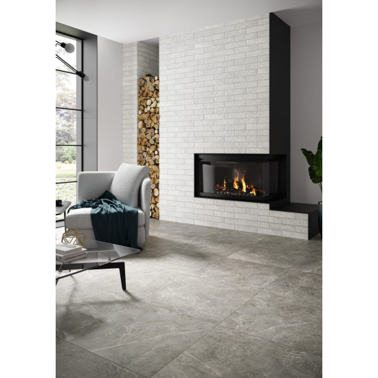 Плитка фасадна Rapid Bianco 74x300x9 Cerrad