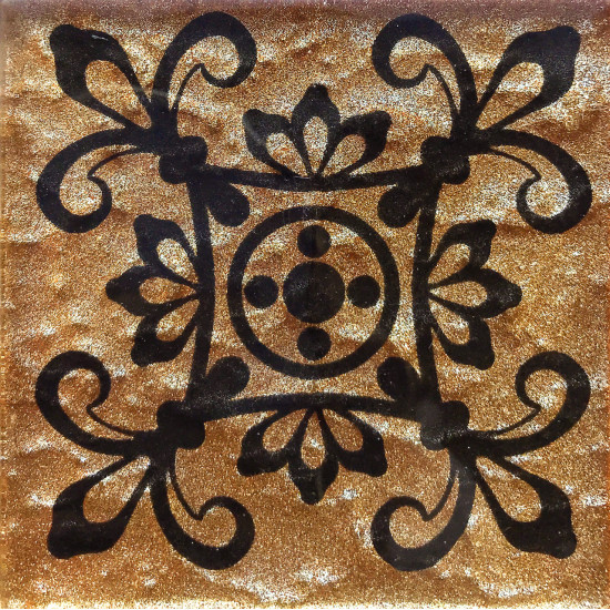 Вставка Tako GTР 73016 Venus Brown Brocade S1 73х73х8 Котто Кераміка
