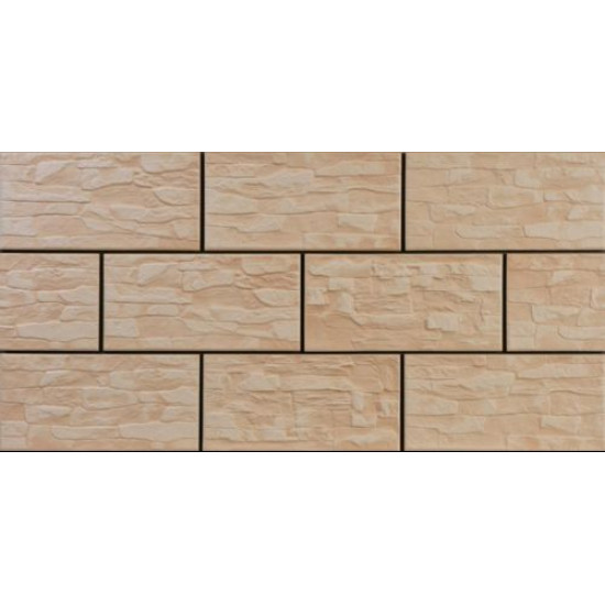 Камінь фасадний Cer 11 Cappuccino 14,8x30x0,9 код 7337 Cerrad