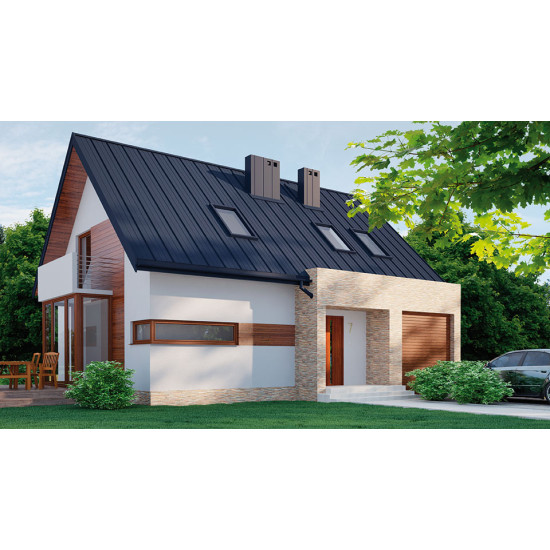 Камінь фасадний Zebrina Pastel 17,5x60x0,9 код 6644 Cerrad