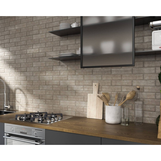 Плитка фасадна Viano Beige 6,6x24,5 код 4696 Ceramika Paradyz