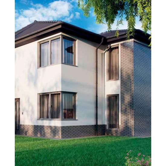Підвіконник Grafit GLAZED 10x20x1,3 код 1854 Cerrad