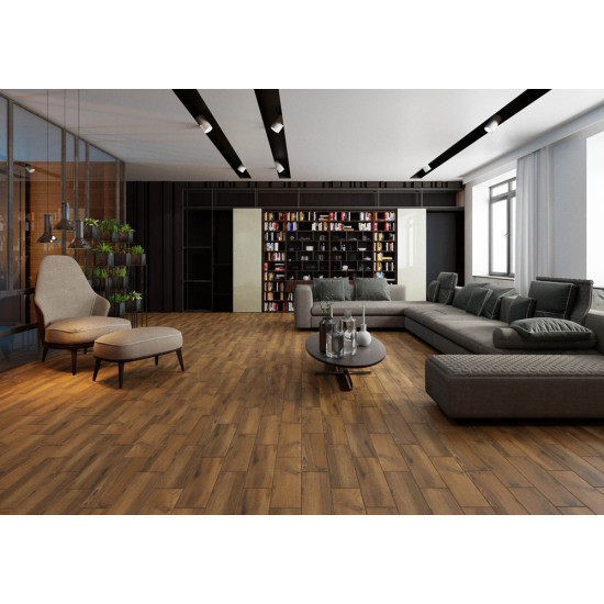Плитка підлогова Lussaca Nugat 17,5x60x0,8 код 4451 Cerrad