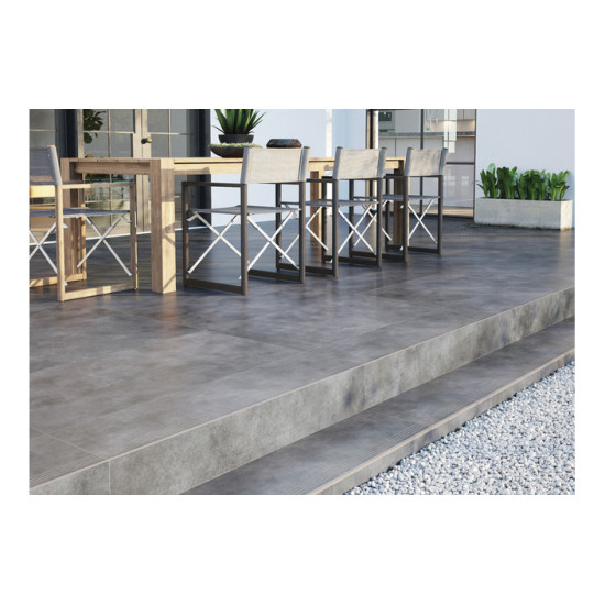 Плитка керамогранітна Batista Steel RECT 297x597x8,5 Cerrad