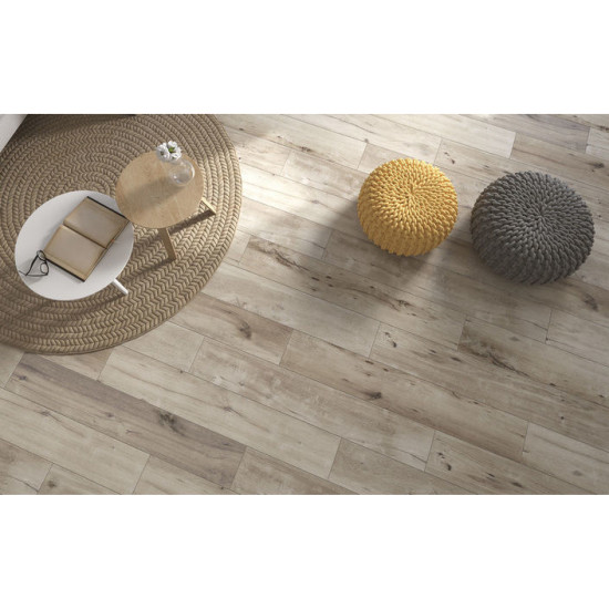 Плитка керамогранітна Cava Almond Rect 200x1200x10 Stargres