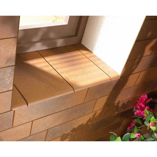 Підвіконник Semir Brown 13,5x24,5 код 0335 Ceramika Paradyz