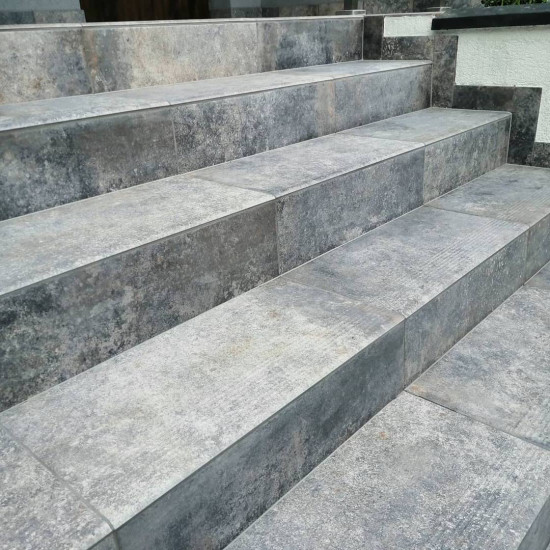 Сходинка кутова Viano Antracite 30x30 код 4801 Ceramika Paradyz