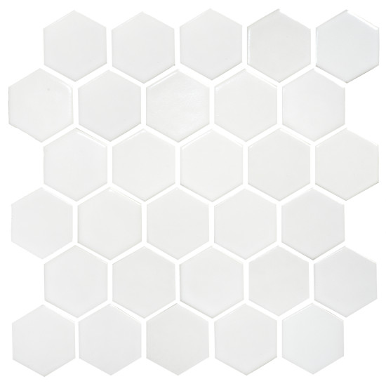 Мозаїка H 6024 Hexagon White 295x295x9 Котто Кераміка