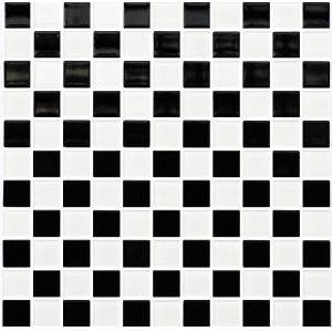 Мозаїка GM 4002 CC Black-White 300x300x4 Котто Кераміка