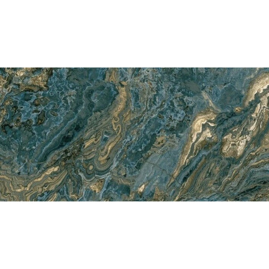 Плитка керамогранітна Agate Blue A POL 595,5x1193 Aparici
