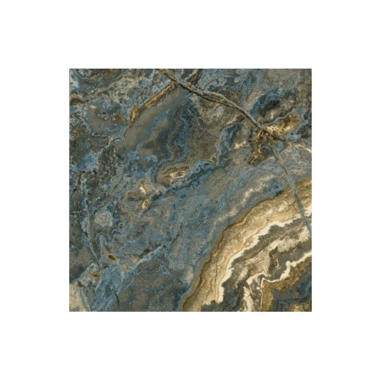 Плитка керамогранітна Agate Blue POL 446,3x446,3 Aparici