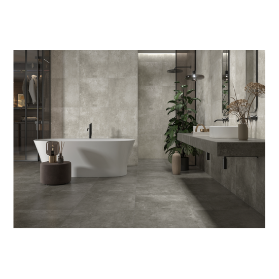 Плитка керамогранітна Terminal Silver RECT 597x597x7 Cerrad