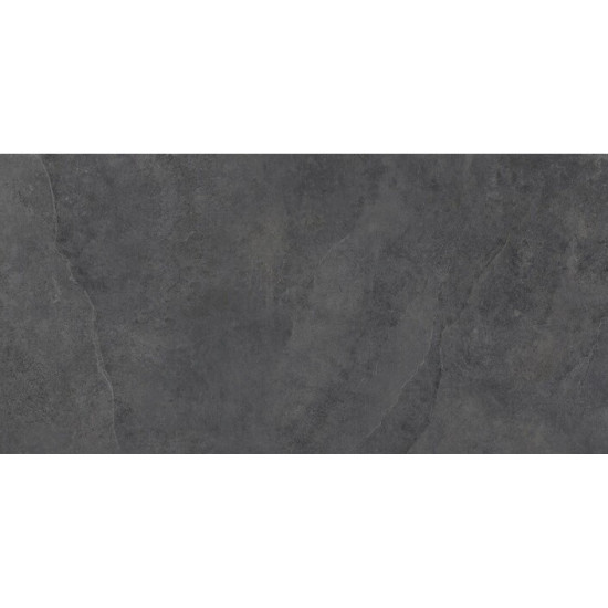 Плитка керамогранітна Pizarra Antracite 2.0 RECT 600x1200x20 StarGres