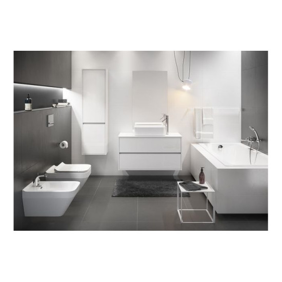 Кришка для унітаза Crea soft-close прямокутна (CSSD1003793434), Cersanit
